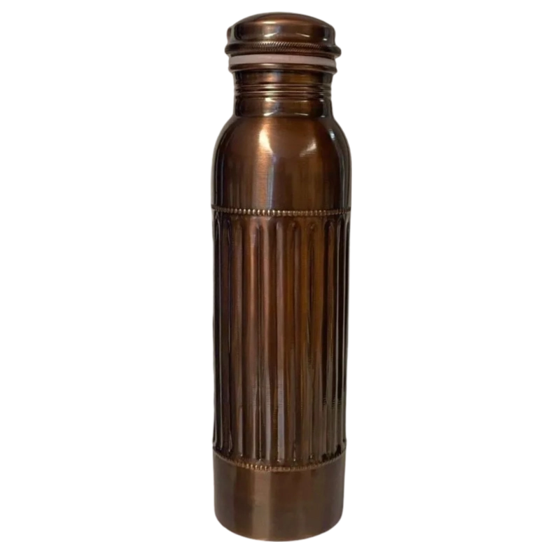 Kobberflaske Dot Lining Antique