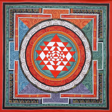 Sri Yantra 50 cm x 50 cm