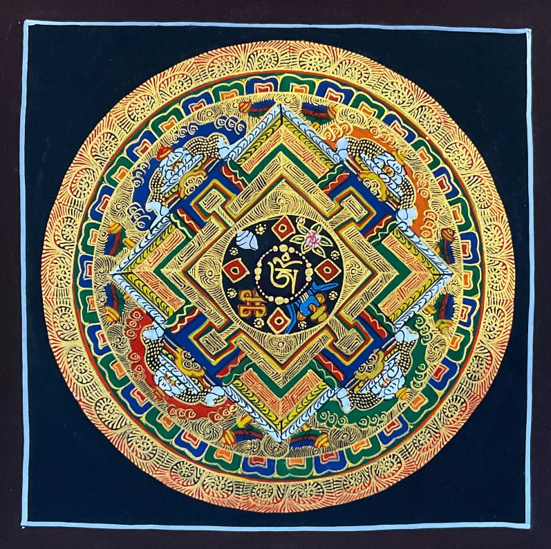 Aum Mandala Thangka