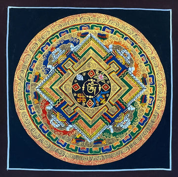 Aum Mandala Thangka