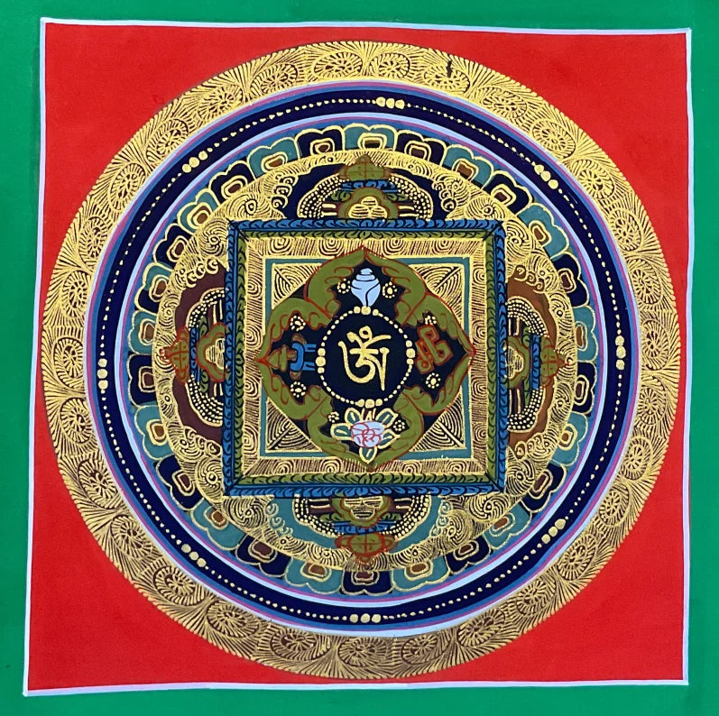 Aum Mandala Thangka