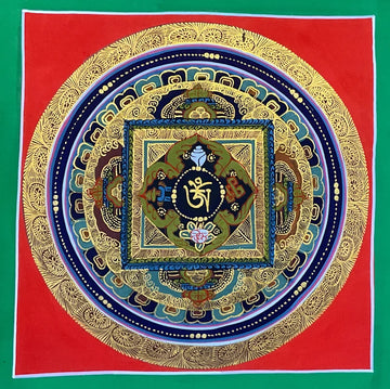 Aum Mandala Thangka