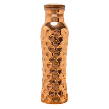 Kobberflaske Diamond Polished 1000ml