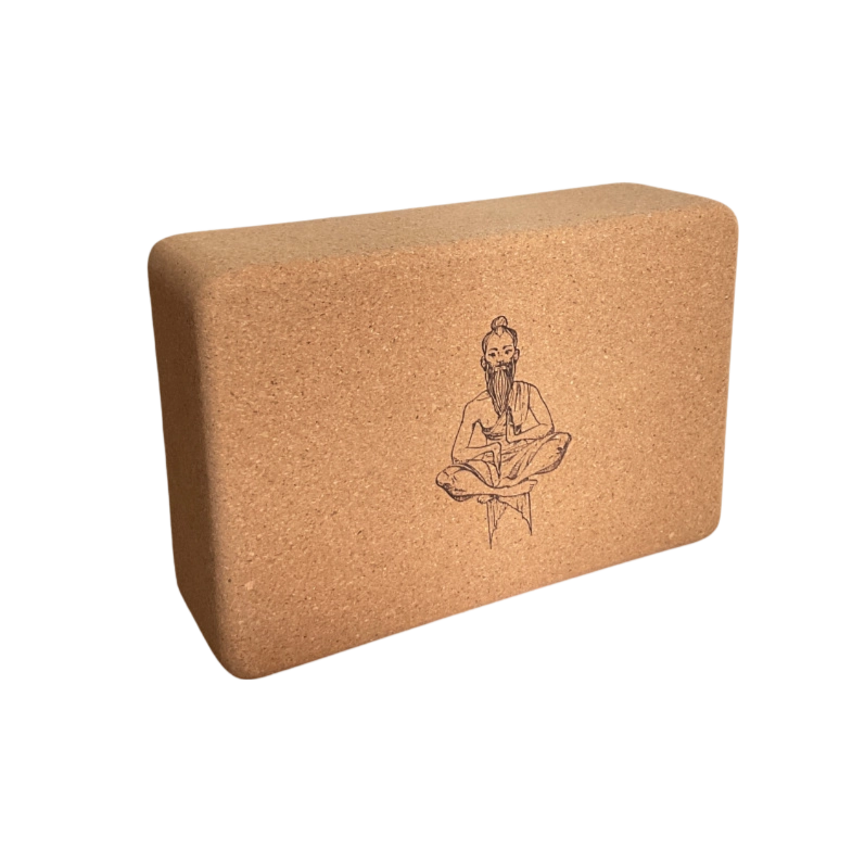 Kork yogablok