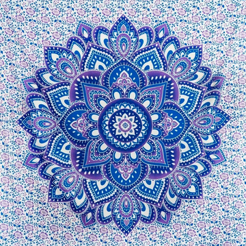 Mandala vægtæppe - Third Eye